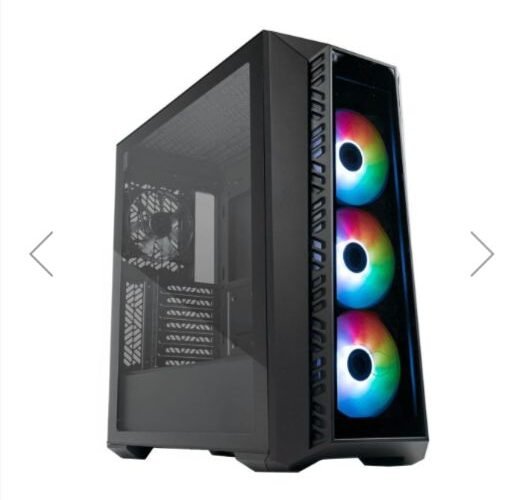 صندوق Cooler Master MasterBox 520 الأسود — صورة من Geekay، تحقق 12 أغسطس 2026