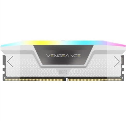 ذاكرة Corsair Vengeance RGB DDR5 32GB 6400 البيضاء — صورة من Geekay، تحقق 12 أغسطس 2026