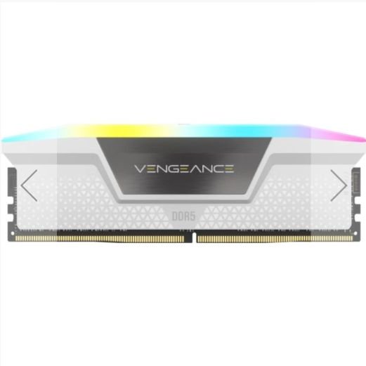ذاكرة Corsair Vengeance RGB DDR5 32GB 6400 البيضاء — صورة من Geekay، تحقق 12 أغسطس 2026