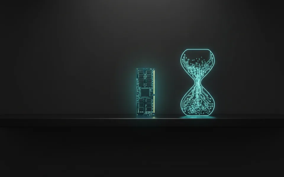 Image accompanying: Intel تؤكد: سوق الحواسيب يتباطأ بسبب الذاكرة، وشحنات المعالجات تنخفض 14% مع ارتفاع الأسعار 9%