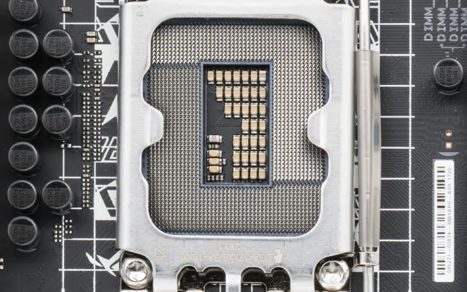 LGA1700 socket — context photo
